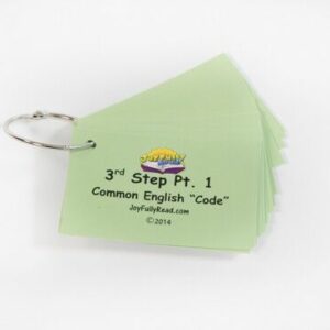 3rd Step Part 1 Flash Cards - JRCP